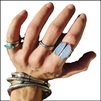 Doublet Opal Chaos Ring