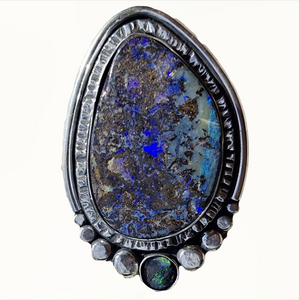 Boulder Opal Ring or Pendant