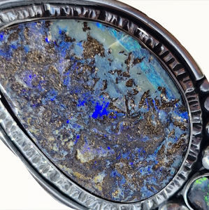 Boulder Opal Ring or Pendant