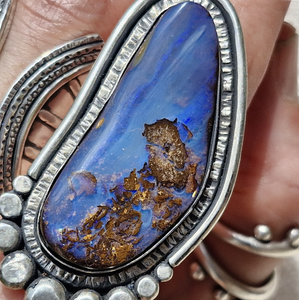 Boulder Opal Ring or Pendant