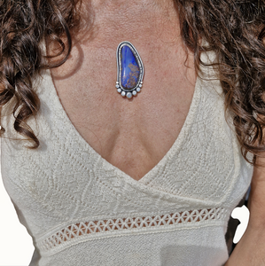 Boulder Opal Ring or Pendant