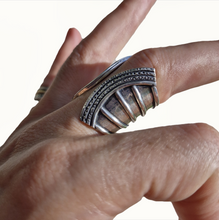 Load image into Gallery viewer, Open Band Cuff Ring (3cm) - Made to Order