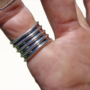 Open Band Cuff Ring (2cm) - Made to Order