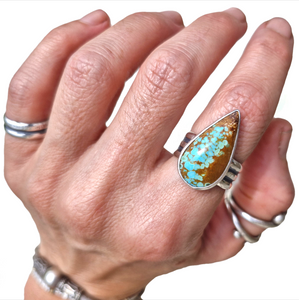 No.8 Turquoise Ring