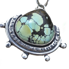 Load image into Gallery viewer, Natural Lily Pond Turquoise Pendant