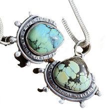 Load image into Gallery viewer, Natural Lily Pond Turquoise Pendant