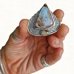 Boulder Opal Ring or Pendant