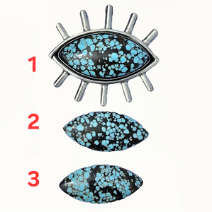 No.8 Turquoise Third Eye Ring