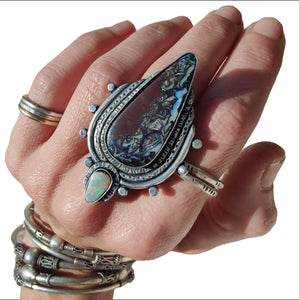 Boulder Opal Ring or Pendant