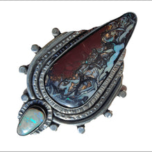 Load image into Gallery viewer, Boulder Opal Ring or Pendant