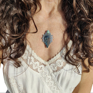 Boulder Opal Ring or Pendant