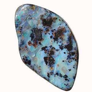 Boulder Opal Moonphase Ring