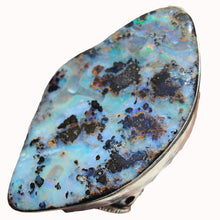 Load image into Gallery viewer, Boulder Opal Moonphase Ring