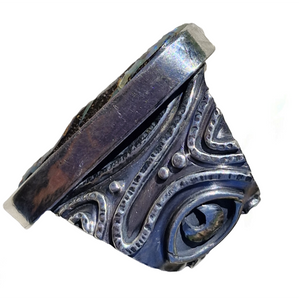 Tears of Sadness Tears of Joy Boulder Opal Ring