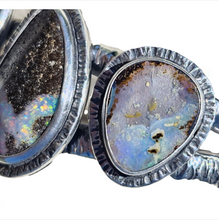 Load image into Gallery viewer, Statement Sterling Silver Boulder Opal Cuff