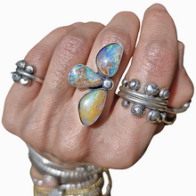Load image into Gallery viewer, Triple Boulder, Pipe Opal Ring or Pendant