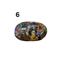 Load image into Gallery viewer, Double Dotty Boulder Opal Ring - Made to Order