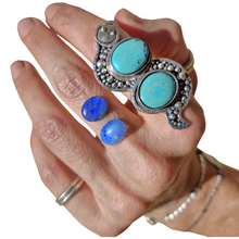 Load image into Gallery viewer, Mini Double Opal Snake - Made to Order