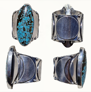 No.8 Turquoise Moon Phase Ring