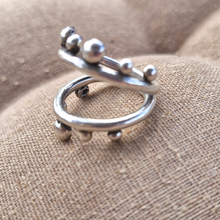 Load image into Gallery viewer, Dotty Ring (connected) - Made to Order