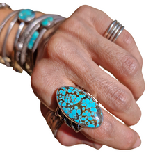 Load image into Gallery viewer, No. 8 Turquoise Serpent Ring