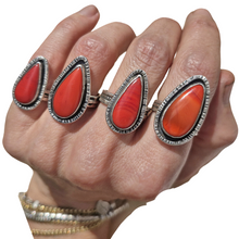 Load image into Gallery viewer, Rosarita Claw  925 silver rings