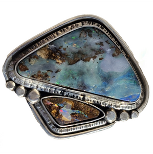 Boulder Opal Ring or Pendant