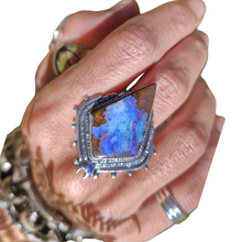 Load image into Gallery viewer, Boulder Opal Ring or Pendant