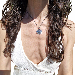 Sterling Eye Pendant