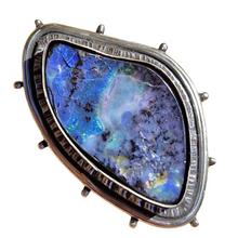 Load image into Gallery viewer, Boulder Opal Ring or Pendant