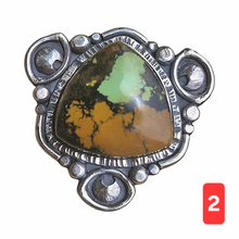 Load image into Gallery viewer, Seeing Past Present Future Ring or Pendant -  Made to Order