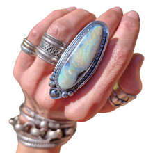 Load image into Gallery viewer, Boulder Opal Ring or Pendant