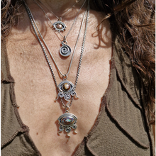 Load image into Gallery viewer, Spiral Eye Pendant