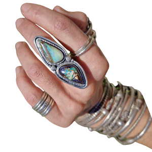 Boulder Opal Ring or Pendant