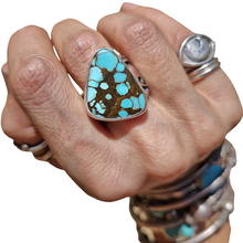Load image into Gallery viewer, Turquoise All Seeing Eyes Ring