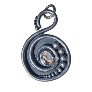Opal Swirl Pendant