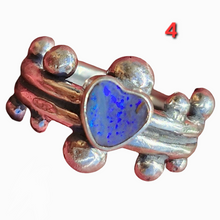 Load image into Gallery viewer, Dotty Heart Rings