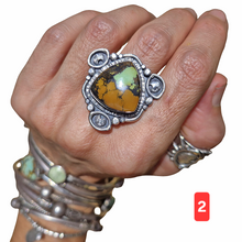 Load image into Gallery viewer, Seeing Past Present Future Ring or Pendant -  Made to Order