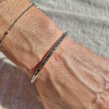 Load image into Gallery viewer, Stamped Solid 925 Silver Bangle