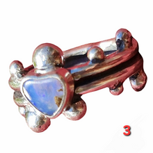 Load image into Gallery viewer, Dotty Heart Rings