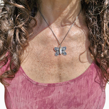 Load image into Gallery viewer, Boulder Opal Butterfly Pendant
