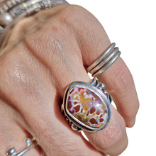 Load image into Gallery viewer, Waves of Life Boulder Opal Ring
