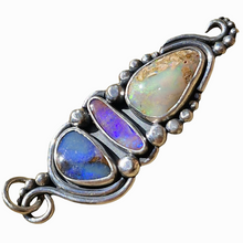 Load image into Gallery viewer, Boulder &amp; Pipe Dotty Swirls Double Side Pendant