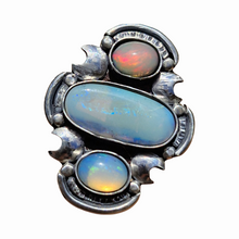 Load image into Gallery viewer, Mintabie Opal Ring or Pendant