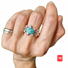 Load image into Gallery viewer, Double Dotty Boulder Opal Ring - Made to Order