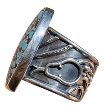 Load image into Gallery viewer, No. 8 Turquoise Serpent Ring