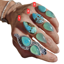 Load image into Gallery viewer, Turquoise Jade Serpent Ring or Pendant -  Made to Order
