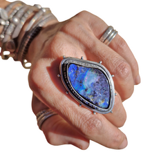 Load image into Gallery viewer, Boulder Opal Ring or Pendant