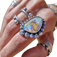 Load image into Gallery viewer, Boulder Opal Ring or Pendant