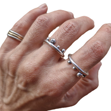 Load image into Gallery viewer, Dotty Ring Double stack - Made to Order